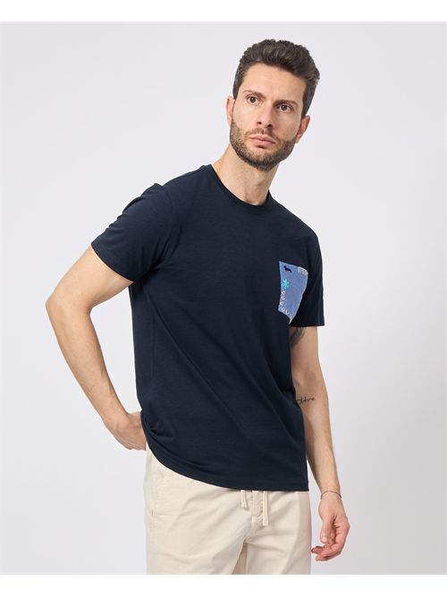 Harmont & Blaine Men's T-Shirt with Chest Pocket HARMONT & BLAINE | IRN262021813801
